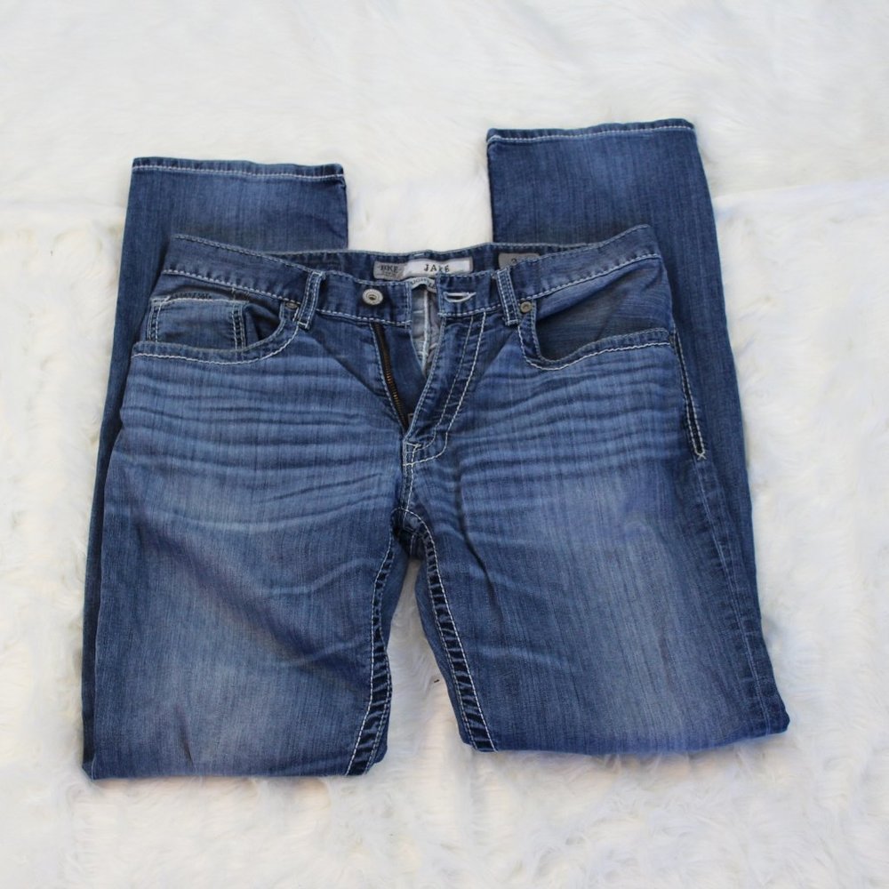 BKE Jake Straight Leg 33L Mens Jeans - Like New